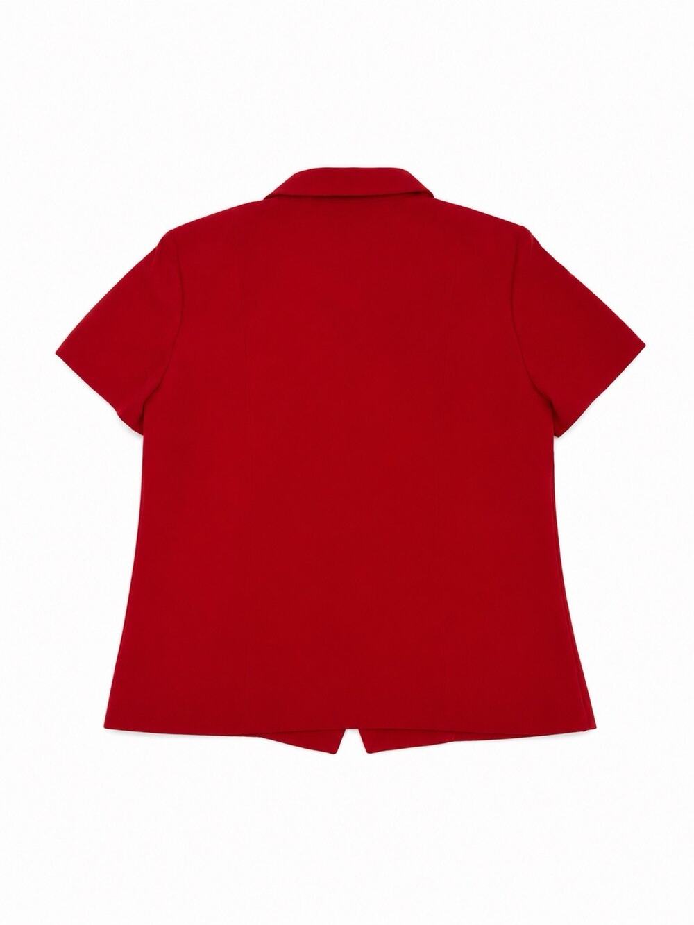 Women’s Joan Leslie Red Button Shirt Medium